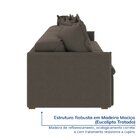 Sofá Retrátil E Reclinável 4 Lugares 260cm Dália Cabecasa Mad