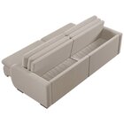 Sofá Retrátil E Reclinável 4 Lugares 260cm Sunset Cru