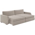 Sofá Retrátil E Reclinável 4 Lugares 260cm Sunset Cru