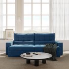 Sofá Retrátil E Reclinável 4 Lugares 270cm Embaúba Extra Cabe