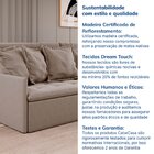 Sofá Retrátil E Reclinável 4 Lugares 280cm Dália Cabecasa Mad