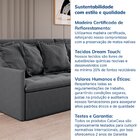 Sofá Retrátil E Reclinável 4 Lugares 280cm Dália Cabecasa Mad