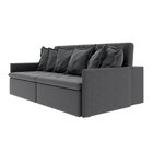 Sofá Retrátil E Reclinável 4 Lugares 280cm Dália Cabecasa Mad