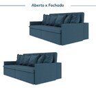 Sofá Retrátil E Reclinável 4 Lugares 280cm Dália Cabecasa Mad