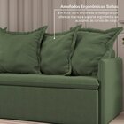 Sofá Retrátil E Reclinável 4 Lugares 280cm Dália Cabecasa Mad