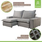 Sofá Retrátil E Reclinável 4 Lugares 280cm Molas Ensacadas Ur