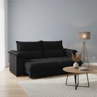 Sofá Retrátil E Reclinável 4 Lugares 290cm Italia Preto