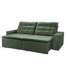 Sofá Retrátil E Reclinável 4 Lugares 290cm Molas Espirais Vel