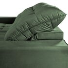 Sofá Retrátil E Reclinável 4 Lugares 290cm Molas Espirais Vel