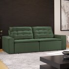 Sofá Retrátil E Reclinável 4 Lugares 290cm Molas Espirais Vel