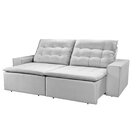 Sofá Retrátil E Reclinável 4 Lugares 290cm Molas Espirais Vel