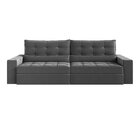 Sofá Retrátil E Reclinável 4 Lugares 300cm Embaúba Extra Cabe