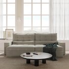 Sofá Retrátil E Reclinável 4 Lugares 300cm Embaúba Extra Cabe