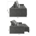 Sofá Retrátil E Reclinável 4 Lugares 300cm Embaúba Extra Cabe