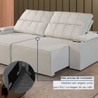 Sofá Retrátil E Reclinável 4 Lugares Com Entrada Usb E Porta