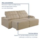 Sofá Retrátil E Reclinável 4 Lugares Com Entrada Usb E Porta