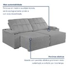 Sofá Retrátil E Reclinável 4 Lugares Com Entrada Usb E Porta