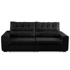 Sofá Retrátil E Reclinável 4 Lugares Com Molas 2,70m Camila S