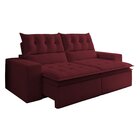 Sofá Retrátil E Reclinável 4 Lugares Pillowtop Duplo Paris  V