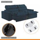 Sofá Retrátil E Reclinável 5 Lugares 250cm Colorado Montano E