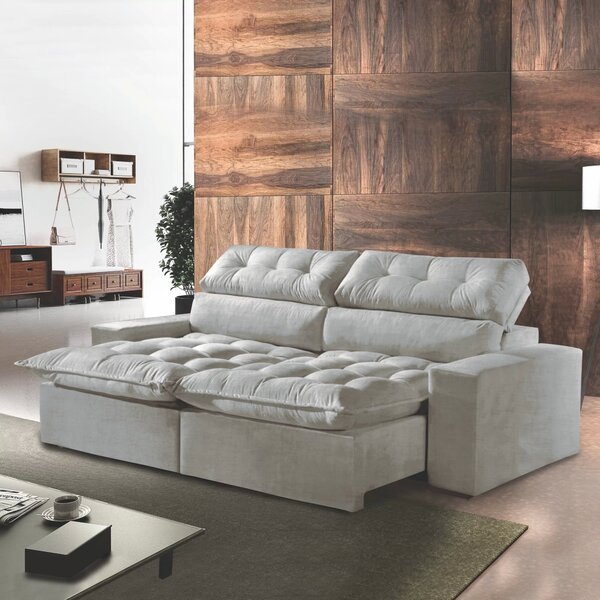 Sofá Retrátil E Reclinável 5 Lugares 250cm Colorado Montano E