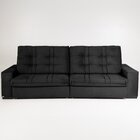 Sofá Retrátil E Reclinável 5 Lugares 270 Cm Turim Duplo Molej