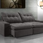 Sofá Retrátil E Reclinável 5 Lugares 274cm X 108cm Monza Esto