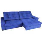 Sofá Retrátil E Reclinável 5 Lugares 290 Cm Turim Duplo Molej