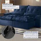 Sofá Retrátil E Reclinável 5 Lugares 290cm Avalon Super Pillo