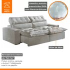 Sofá Retrátil E Reclinável 5 Lugares 290cm Colorado Montano E