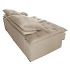 Sofa Retrátil E Reclinável 5 Lugares 290cm Espanha Veludo   B