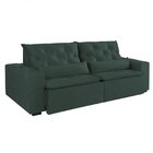 Sofá Retrátil E Reclinável 5 Lugares 290cm Macaé  Verde
