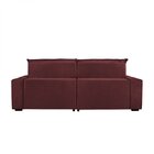 Sofá Retrátil E Reclinável 5 Lugares 290cm Macaé  Vermelho