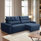 Sofá Retrátil E Reclinável 5 Lugares 3,00m Antonella Veludo A