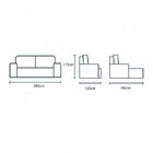 Sofá Retrátil E Reclinável 5 Lugares Da Vinci Mundial Estofad