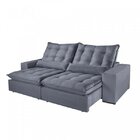 Sofá Retrátil E Reclinável 5 Lugares Da Vinci Mundial Estofad