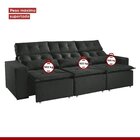 Sofá Retrátil E Reclinável 5 Lugares Montreal K04 Kasacomigo