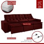 Sofá Retrátil E Reclinável 5 Lugares Montreal K04 Kasacomigo