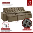 Sofá Retrátil E Reclinável 5 Lugares Montreal K04 Kasacomigo