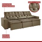 Sofá Retrátil E Reclinável 5 Lugares Montreal K04 Kasacomigo