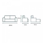 Sofá Retrátil E Reclinável 5 Lugares Sevilha Mundial Estofado