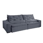 Sofá Retrátil E Reclinável 5 Lugares Sevilha Mundial Estofado