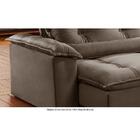 Sofá Retrátil E Reclinável Apolo 2,30m 4 Lugares Bege