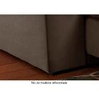 Sofá Retrátil E Reclinável Apolo 2,30m 4 Lugares Bege