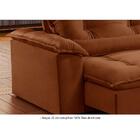 Sofá Retrátil E Reclinável Apolo 2,30m 4 Lugares Terracota