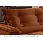 Sofá Retrátil E Reclinável Apolo 2,30m 4 Lugares Terracota