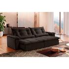 Sofá Retrátil E Reclinável Apolo 2,50m 4 Lugares Marrom