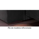 Sofá Retrátil E Reclinável Atenas 2,30m 4 Lugares Cinza