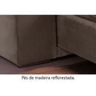 Sofá Retrátil E Reclinável Atenas 2,50m 4 Lugares Bege