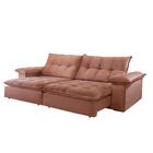 Sofá Retrátil E Reclinável Atlanta 1,80m 02 Lugares Cobre